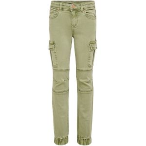 Cargo broek KIDS ONLY. Katoen materiaal. Maten 9 jaar - 132 cm. Groen kleur