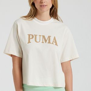 T-shirt Puma Squad Graphic tee PUMA. Katoen materiaal. Maten L. Beige kleur