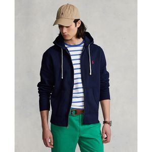 Zip-up hoodie Polo RL Fleece POLO RALPH LAUREN. Katoen materiaal. Maten L. Blauw kleur