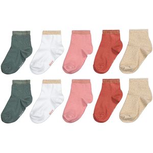 Set van 10 paar sokken LA REDOUTE COLLECTIONS. Katoen materiaal. Maten 19/22. Multicolor kleur