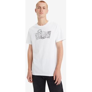 T-shirt met ronde hals en logo LEVI'S. Katoen materiaal. Maten XL. Wit kleur