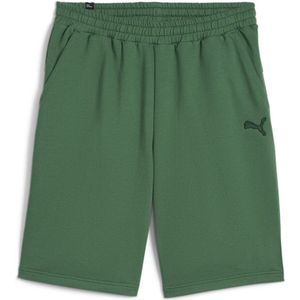 Short Made in France met geborduurd logo PUMA. Katoen materiaal. Maten XL. Groen kleur