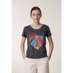 T-shirt met korte mouwen TORO SING LEON & HARPER. Katoen materiaal. Maten L. Zwart kleur