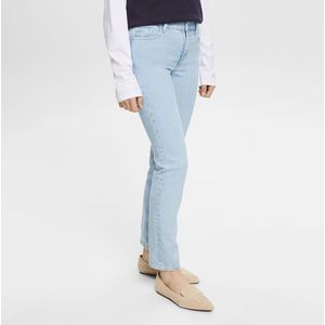 Rechte jeans, medium taille ESPRIT. Katoen materiaal. Maten 31 US - 38/40 EU. Blauw kleur