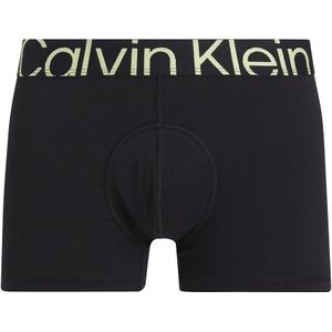 Boxershort met elastische tailleband CALVIN KLEIN UNDERWEAR. Katoen materiaal. Maten XS. Zwart kleur