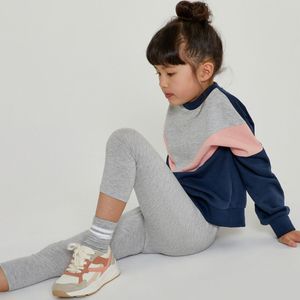 Set van 2 korte leggings LA REDOUTE COLLECTIONS. Katoen materiaal. Maten 6 jaar - 114 cm. Zwart kleur