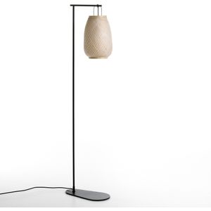 Staande lamp Titouan, design E. Gallina AM.PM. Bamboe materiaal. Maten één maat. Beige kleur