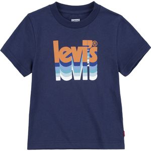 T-shirt met korte mouwen LEVI'S KIDS. Katoen materiaal. Maten 16 jaar - 174 cm. Blauw kleur