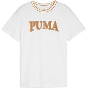 T-shirt met korte mouwen PUMA. Katoen materiaal. Maten 16 jaar - 174 cm. Wit kleur