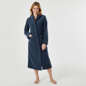 Kamerjas in fleecetricot ANNE WEYBURN. Fleece tricot materiaal. Maten 50/52 FR - 48/50 EU. Blauw kleur
