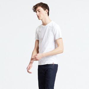 Set van 2 slim T-shirts met ronde hals LEVI'S. Katoen materiaal. Maten XXL. Wit kleur