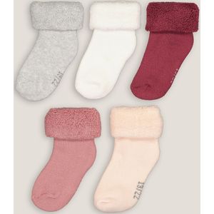 Set van 5 paar sokken LA REDOUTE COLLECTIONS. Katoen materiaal. Maten 19/22. Multicolor kleur