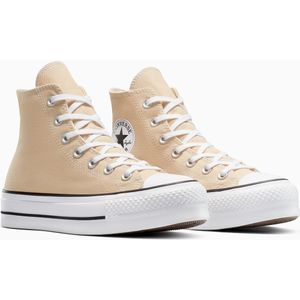 Sneakers All Star Lift Seasonal Color CONVERSE. Canvas materiaal. Maten 39. Beige kleur