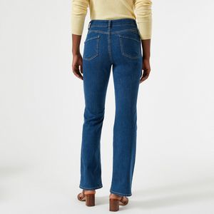 Bootcut jeans met push up effect ANNE WEYBURN. Denim materiaal. Maten 50 FR - 48 EU. Blauw kleur