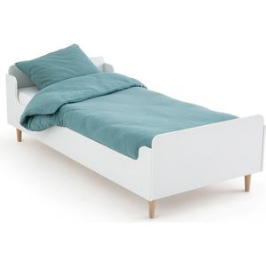 Kinderbed met beddenbodem, Darian LA REDOUTE INTERIEURS. Medium (mdf) materiaal. Maten 90 x 190 cm. Wit kleur