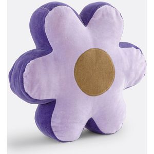 Bloemvormig kussen in fluweel, Maggie