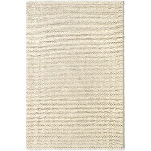 Wollen tapijt, Diano, tricot effect LA REDOUTE INTERIEURS. Wol materiaal. Maten 200 x 290 cm. Wit kleur