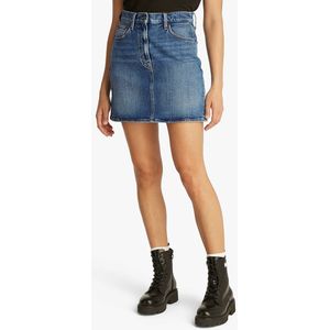 Rok in denim TOMMY JEANS. Katoen materiaal. Maten 30 US - 38 EU. Blauw kleur