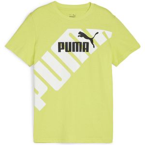 T-shirt met korte mouwen PUMA. Katoen materiaal. Maten 14 jaar - 162 cm. Groen kleur