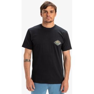 T-shirt met korte mouwen Evo Future QUIKSILVER. Katoen materiaal. Maten XS. Zwart kleur