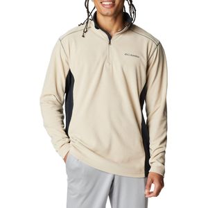 Fleece met opstaande kraag en rits Klamath COLUMBIA. Polair tricot materiaal. Maten L. Beige kleur