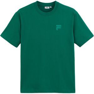T-shirt met korte mouwen, logo ton sur ton FILA. Katoen materiaal. Maten S. Groen kleur