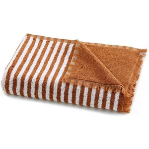 Handdoek in badstof 500 g, gestreept, Arzon