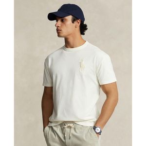 Recht T-shirt POLO RALPH LAUREN. Katoen materiaal. Maten L. Beige kleur