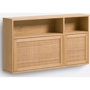Palano - Wandbureau - Fineereik - Riet