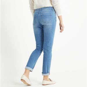 Rechte regular jeans, stretch denim ANNE WEYBURN. Denim materiaal. Maten 50 FR - 48 EU. Blauw kleur