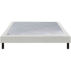 Beddenbodem met beklede latten Le nature ferme EPEDA. Massief hout materiaal. Maten 160 x 200 cm. Beige kleur