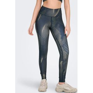 Legging voor training Jamia, hoge taille ONLY PLAY. Polyester materiaal. Maten XS. Blauw kleur