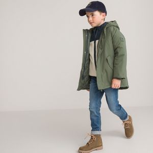 Parka 3 in 1 LA REDOUTE COLLECTIONS. Polyester materiaal. Maten 8 jaar - 126 cm. Groen kleur