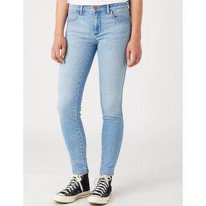 Skinny jeans, standaard taille WRANGLER. Denim materiaal. Maten Maat 25 (US) - Lengte 32. Wit kleur