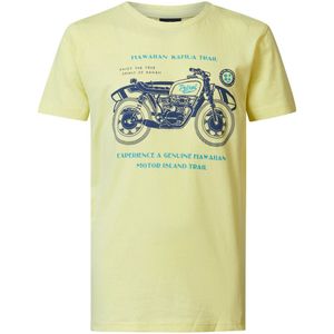 T-shirt met korte mouwen 8-16 jaar PETROL INDUSTRIES. Katoen materiaal. Maten 16 jaar - 174 cm. Geel kleur
