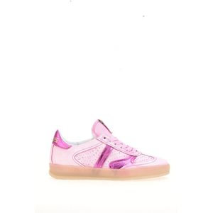 Leren sneakers met T-voorvoet MJUS. Leer materiaal. Maten 37. Roze kleur