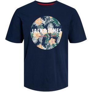 T-shirt met ronde hals en logo JACK & JONES. Katoen materiaal. Maten M. Blauw kleur