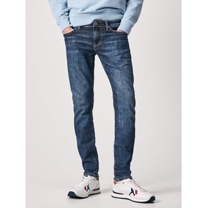 Slim stretch jeans, Hatch PEPE JEANS. Katoen materiaal. Maten Maat 32 (US) - Lengte 34. Blauw kleur