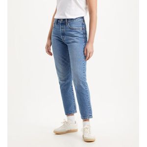 Jeans 501® Crop LEVI'S. Denim materiaal. Maten Maat 24 (US) - Lengte 30. Blauw kleur