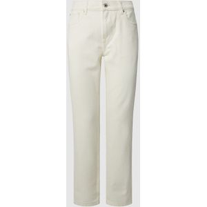 Tapered jeans, hoge taille PEPE JEANS. Denim materiaal. Maten Maat 27 (US) - Lengte 28. Beige kleur