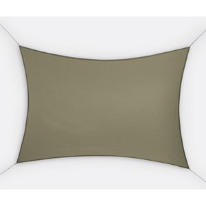 LA REDOUTE INTERIEURS - Schaduwdoek - Groen - 100% Polyester - Waterafstotend
