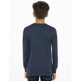T-shirt met lange mouwen LEVI'S KIDS. Katoen materiaal. Maten 8 jaar - 126 cm. Blauw kleur