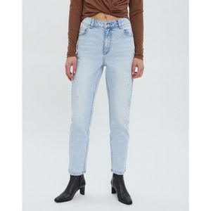 Rechte jeans, hoge taille VERO MODA. Denim materiaal. Maten Maat 25 US - Lengte 30. Blauw kleur