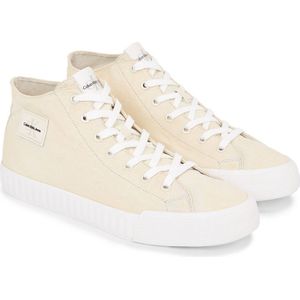 Hoge sneakers CALVIN KLEIN JEANS. Katoen materiaal. Maten 44. Beige kleur