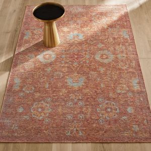 Kelim tapijt in wol, handgestrikt, Teperli AM.PM. Wol materiaal. Maten 120 x 180 cm. Rood kleur