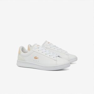 Lage sneakers Carnaby Set LACOSTE. Polyester materiaal. Maten 39. Wit kleur