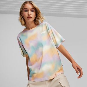 T-shirt Essentials Summer Daze ample PUMA. Katoen materiaal. Maten L. Grijs kleur