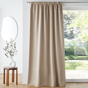 LA REDOUTE INTERIEURS - Voda - Verduisteringsgordijn - Licht Taupebeige - 100% Polyester