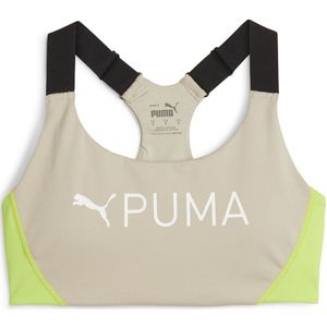 Sportbustier matige steun PUMA. Polyester materiaal. Maten M. Beige kleur