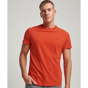 T-shirt met ronde hals Vintage Logo SUPERDRY. Katoen materiaal. Maten XL. Oranje kleur